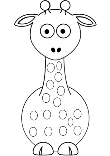Giraffe Coloring Printables